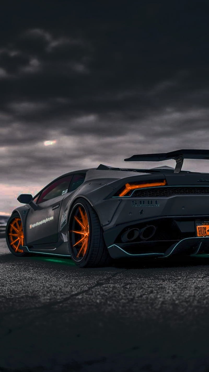 Black Lamborghini, 2018, carros, HD phone wallpaper | Peakpx