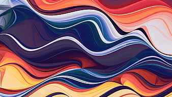 Colorful Blue Purple Wave, HD wallpaper | Peakpx