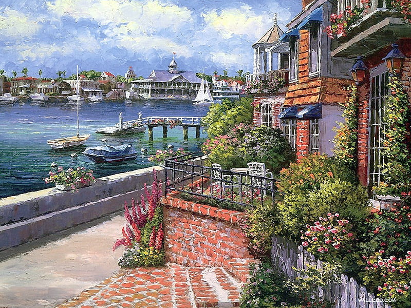 Balboa, beauty, art, nice, island, HD wallpaper