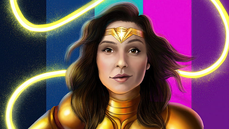 Artwork Of Wonder Woman 1984, wonder-woman-1984, wonder-woman-2, wonder-woman, movies, 2020-movies, gal-gadot, artwork, superheroes, HD wallpaper