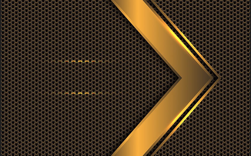 Texture, yellow, black, golden, abstract, HD wallpaper | Peakpx