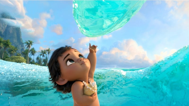 Disney Princess Baby Moana, HD wallpaper