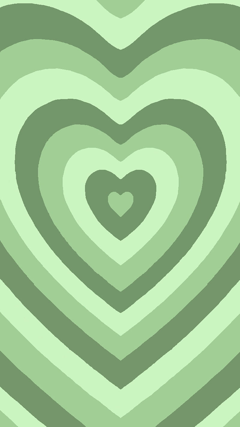Aesthetic, corazon, verde, green, heart, HD phone wallpaper | Peakpx