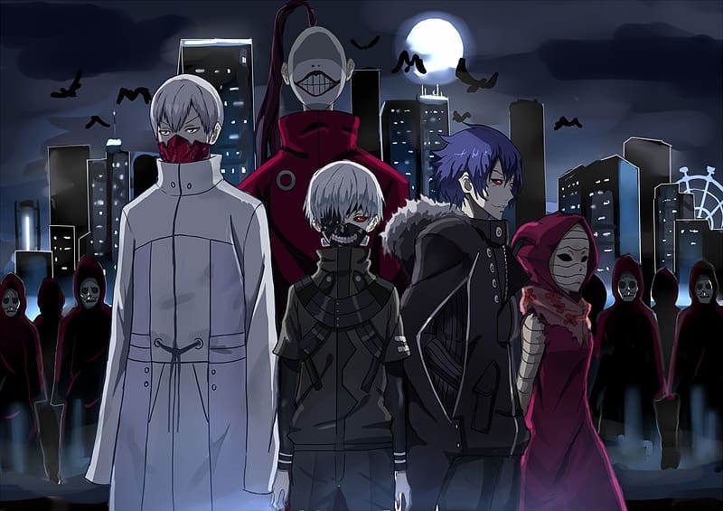 HD wallpaper: Anime, Tokyo Ghoul:re, Boy, Glove, Ken Kaneki, Mask