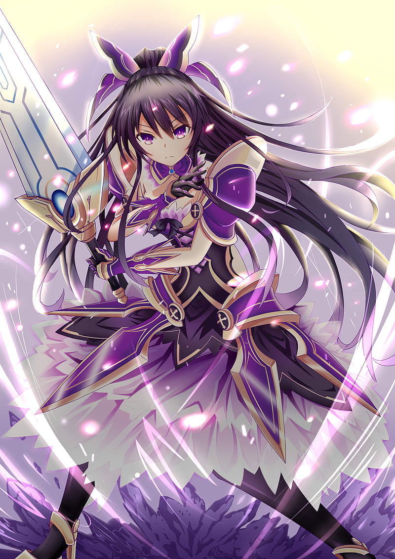 Date A Live Dark Tohka Wallpaper