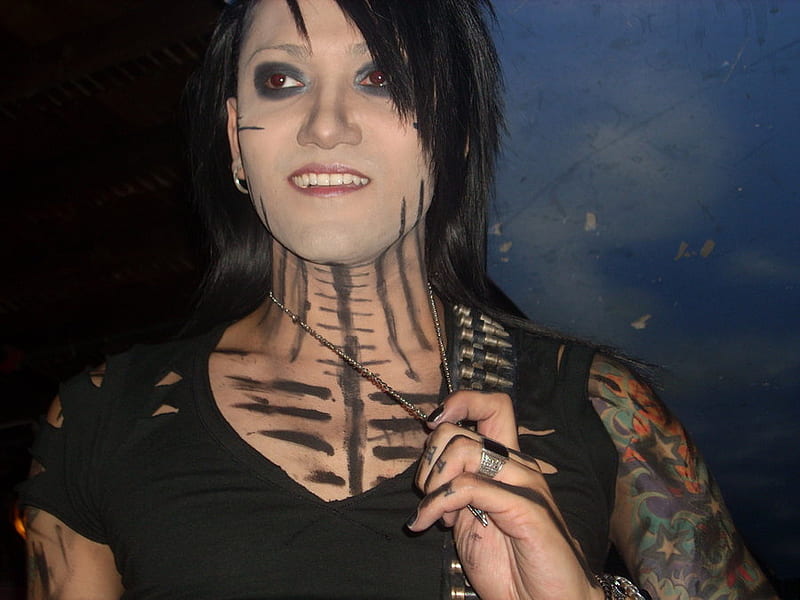 Black Veil Brides Musician Lead Vocals Composer Ashley black Hair  cosmetics musician png  PNGWing