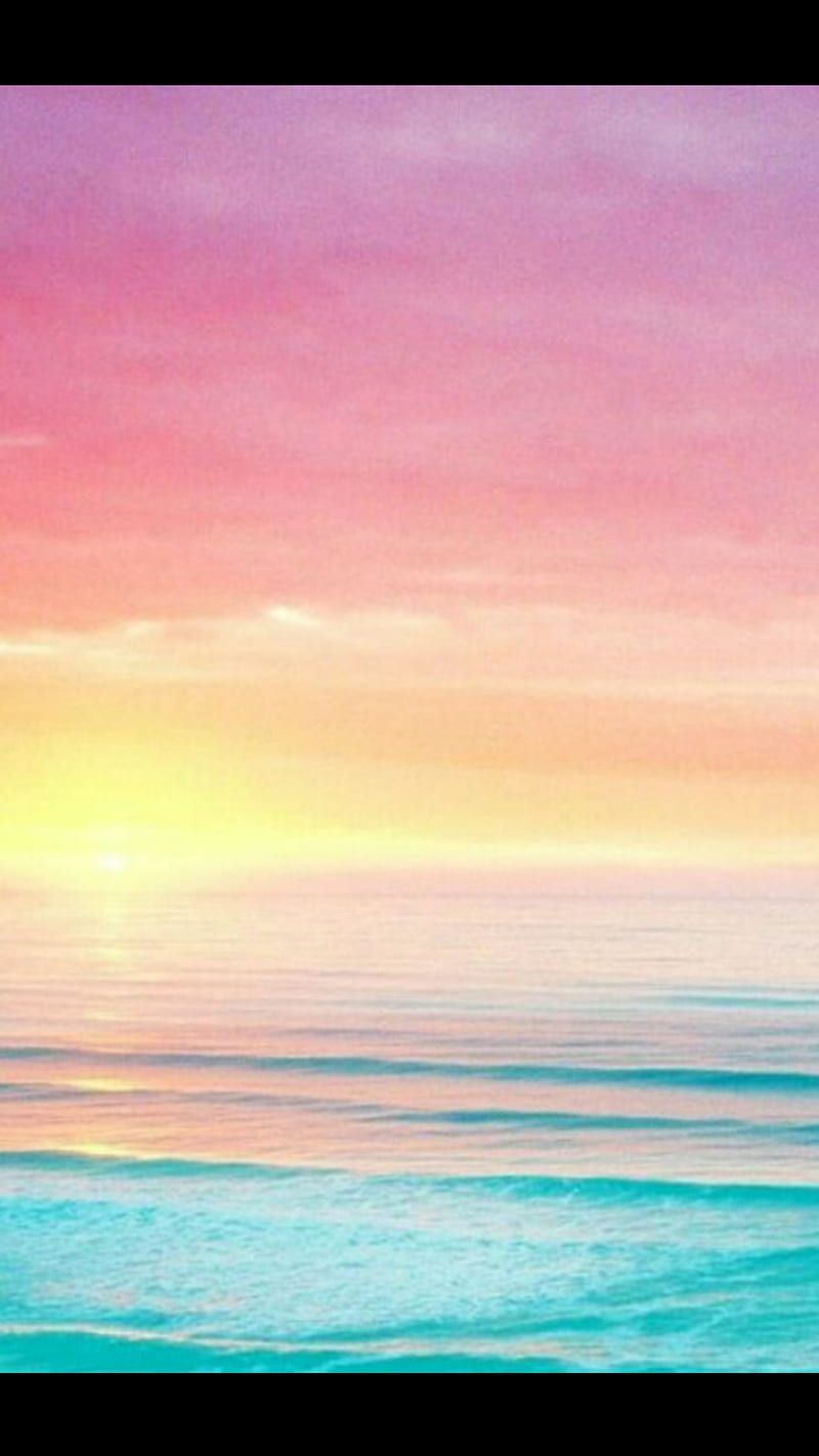 Beautiful sky sunset, colours, fade, pastel, pink, rainbow, sunset, weather, HD phone wallpaper