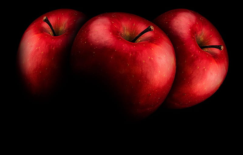apple, red, fruit, vitamin for , section еда -, HD wallpaper