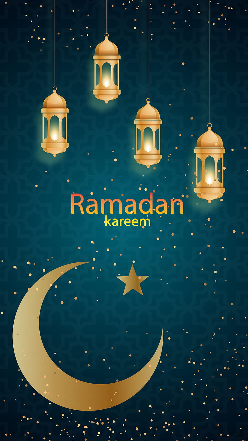 Ramadan kareem, Arab, Islam, Mubarak, Muslim, Ramadam Mubarak, Ramadam kareem, happy, holiday, moon, HD phone wallpaper