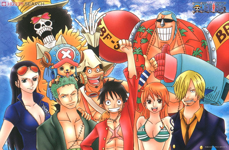 Steam Workshop::Straw hat crew [ One piece ] [ Luffy Zoro Nami Usopp Sanji  Franky Chopper Robin Brook ]