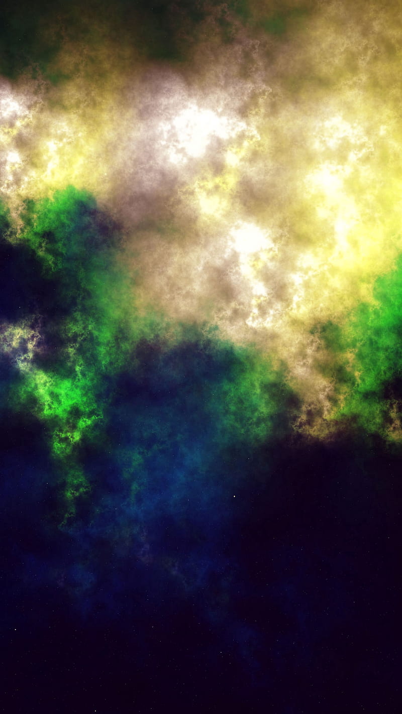 nebula, color, abstraction, blending, glow, energy, HD phone wallpaper