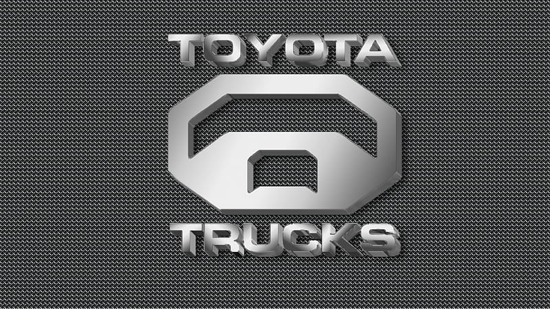 Toyota Trucks chrome logo, Toyota Logo, Toyota , Toyota motors, Toyota Background, Toyota, Toyota emblem, HD wallpaper