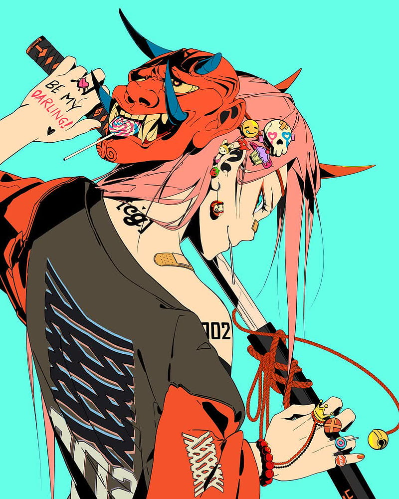 Zero two, anime, theme, HD phone wallpaper