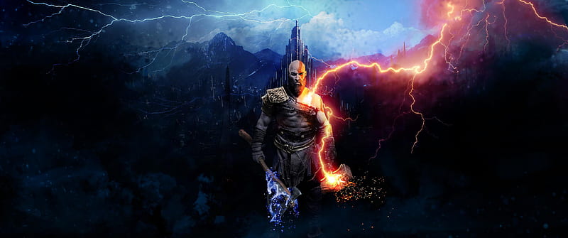 Might As Well Get In On This Ragnarok Ultrawide Action Myself. Have At My Efforts. : R GodofWar, God of War Ragnorok, HD wallpaper