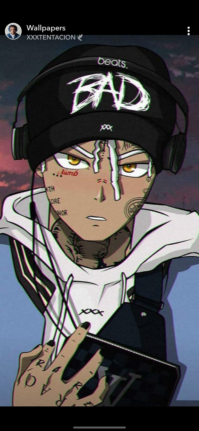 HD x*xtentacion cartoon wallpapers | Peakpx