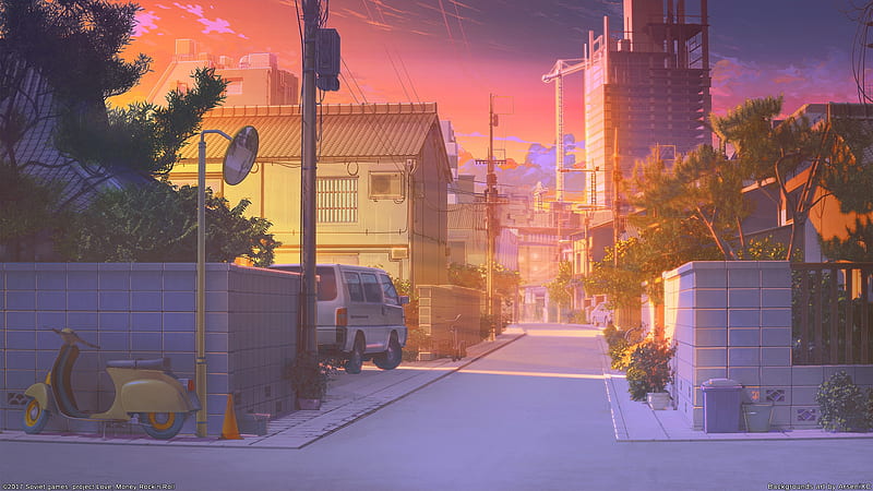 HD anime sunset wallpapers | Peakpx