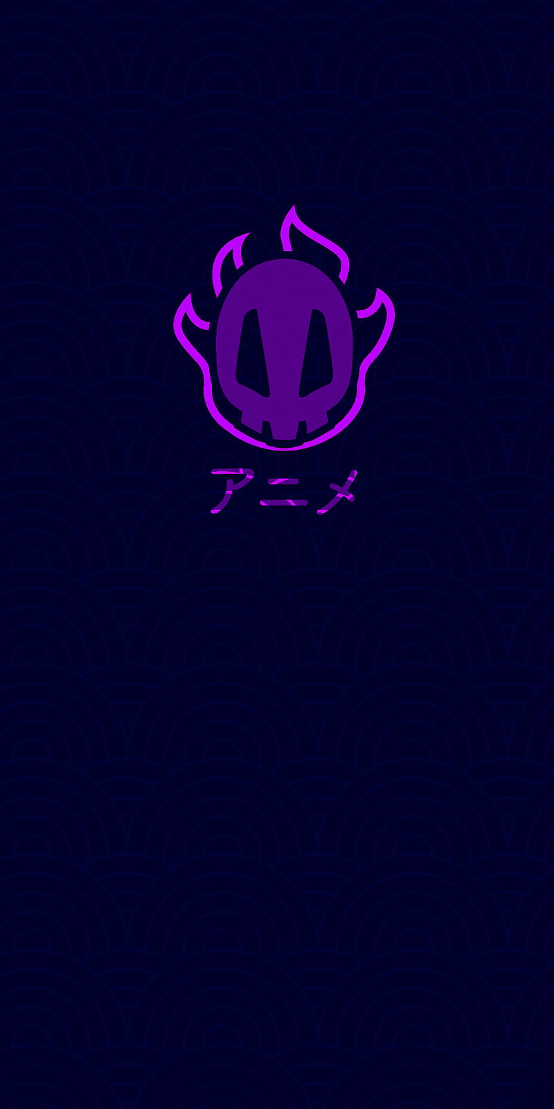 Bleach Badge, anime, bleach, minimalist, otaku, purple, HD phone wallpaper