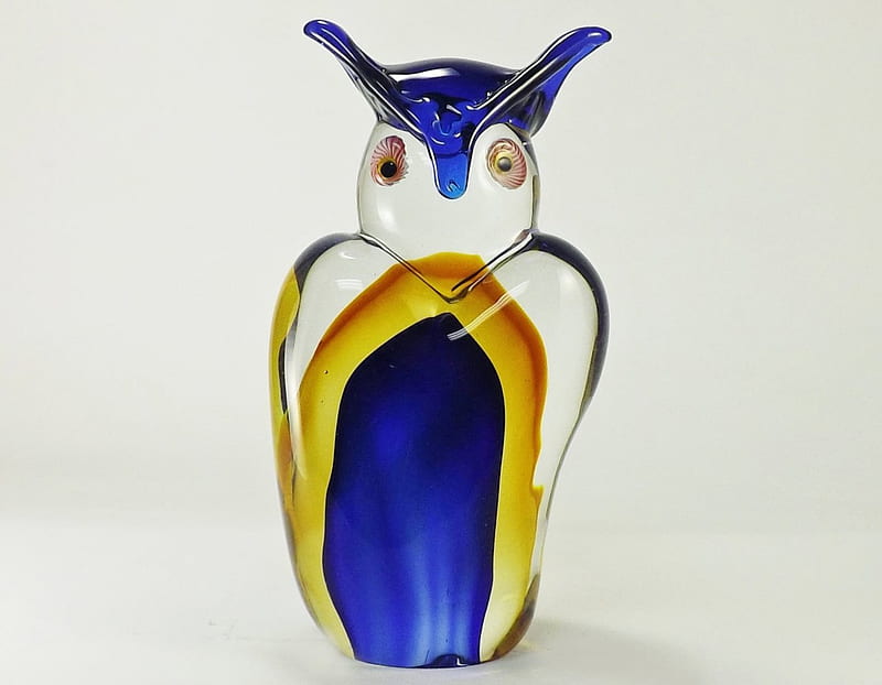 glass antique owl not for sale, color, money, rare, paper weight, HD wallpaper