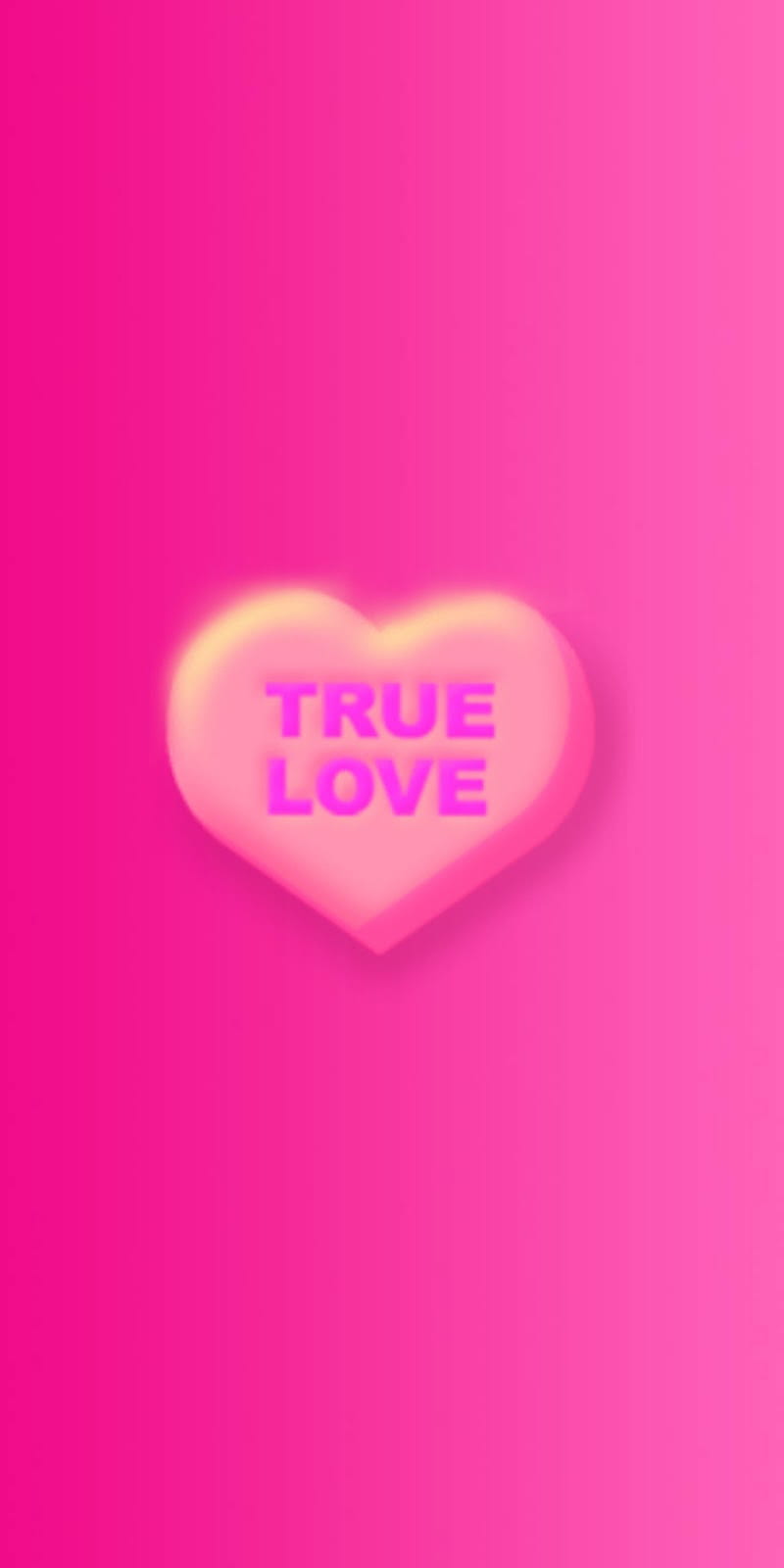 True love h, heart, love, pink, valentine, HD phone wallpaper
