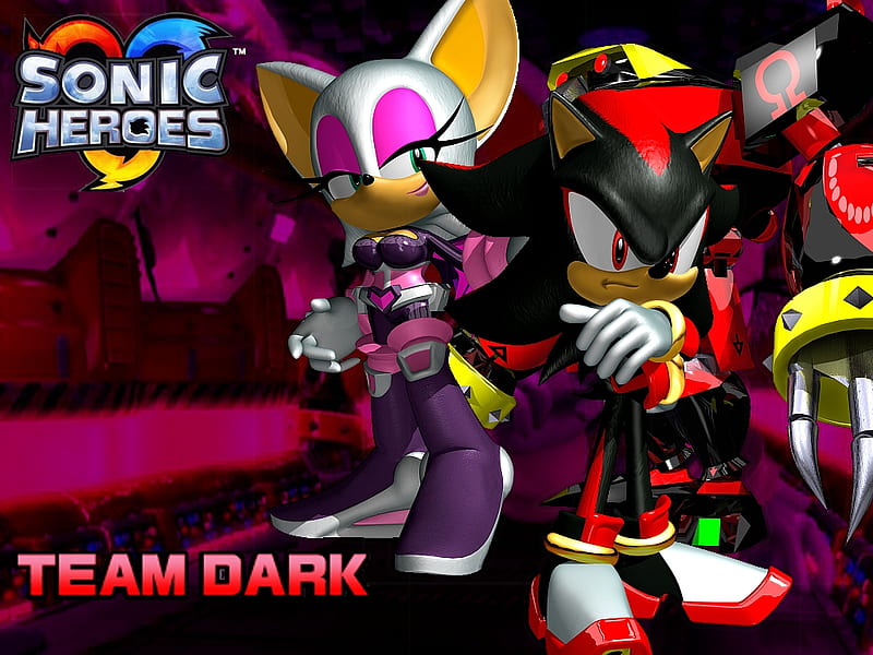 Download Dark Sonic Silhouette Wallpaper