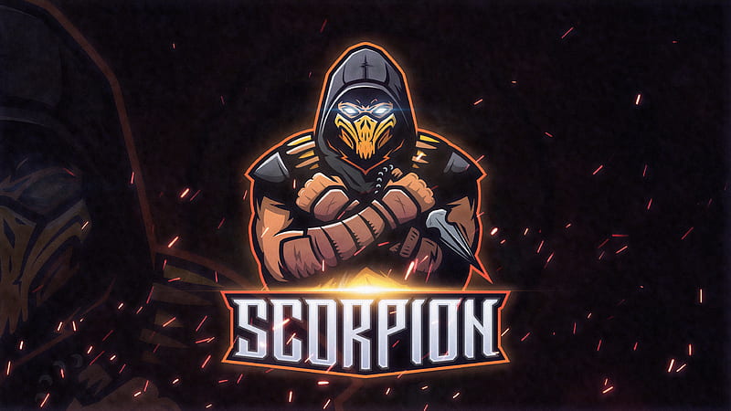 Scorpion New, mortal-kombat, games, behance, scorpion, HD wallpaper