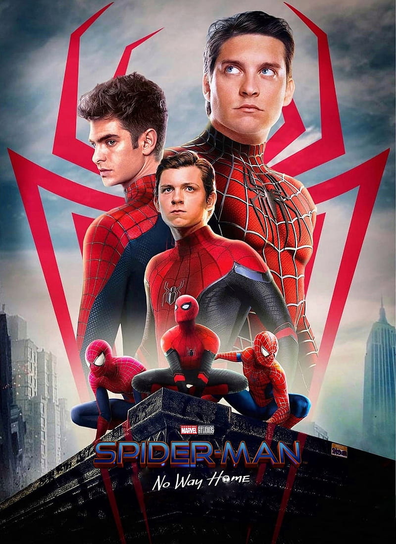Spider Man Spider Man No Way Home Spider Man Tobey Maguire Andrew Garfield Hd Wallpaper