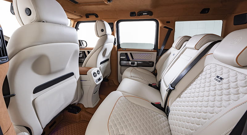 2020 BRABUS G V12 900 ONE OF TEN - Interior, Rear Seats , car, HD wallpaper