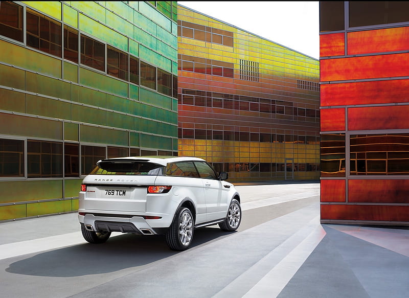 Land Rover Range Rover Evoque - Rear Right Quarter, car, HD wallpaper