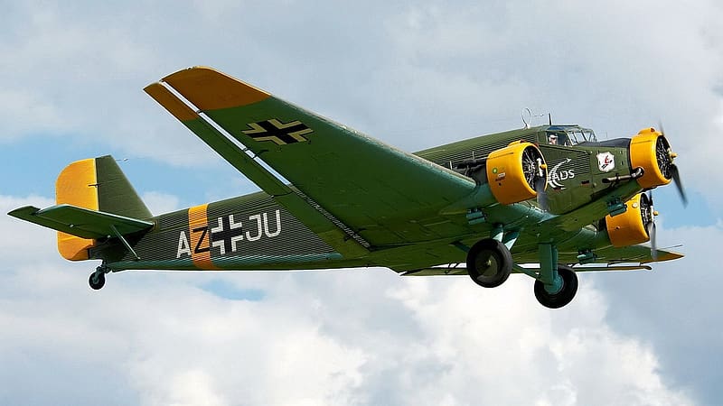 Aircraft, Military, Junkers Ju 52, Military Transport Aircraft, HD wallpaper