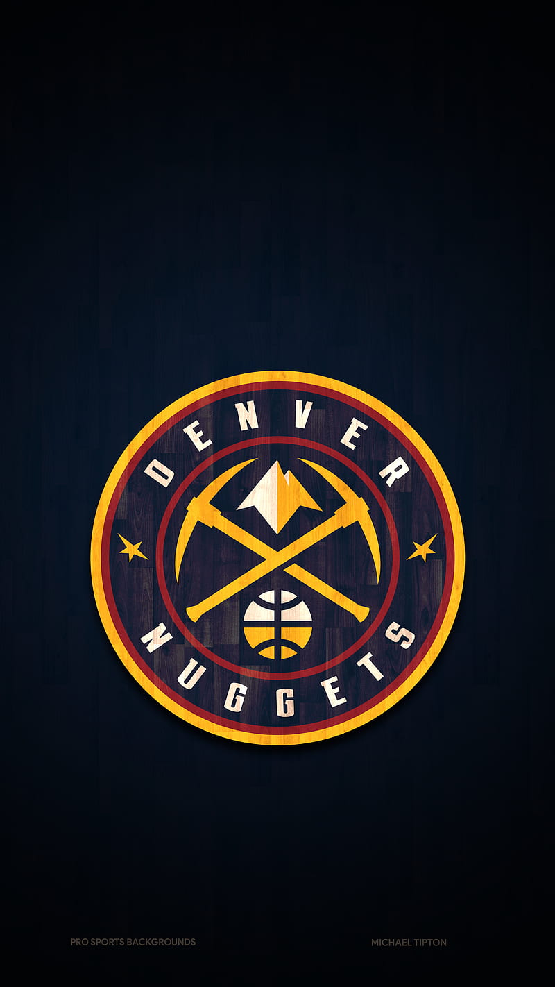 Denver Nuggets, basketball, crest, emblem, logo, nba, team, HD phone wallpaper