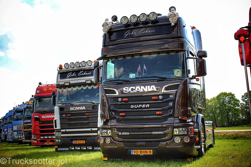 Scania, vrachtwagen, HD wallpaper