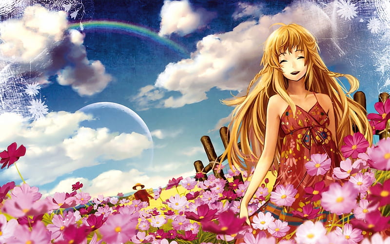 Anime Field Wallpapers  Top Free Anime Field Backgrounds  WallpaperAccess