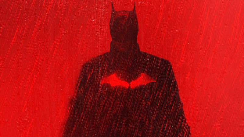Red Batman Art Batman, HD wallpaper