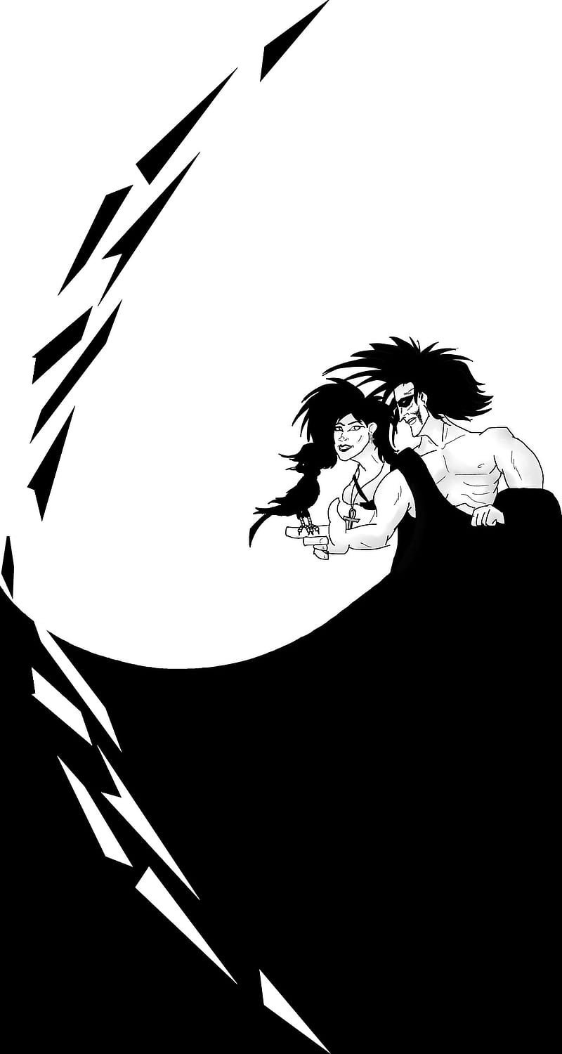 The Sandman Death, 929, anime, black, cool, graphic, love, white, HD phone wallpaper