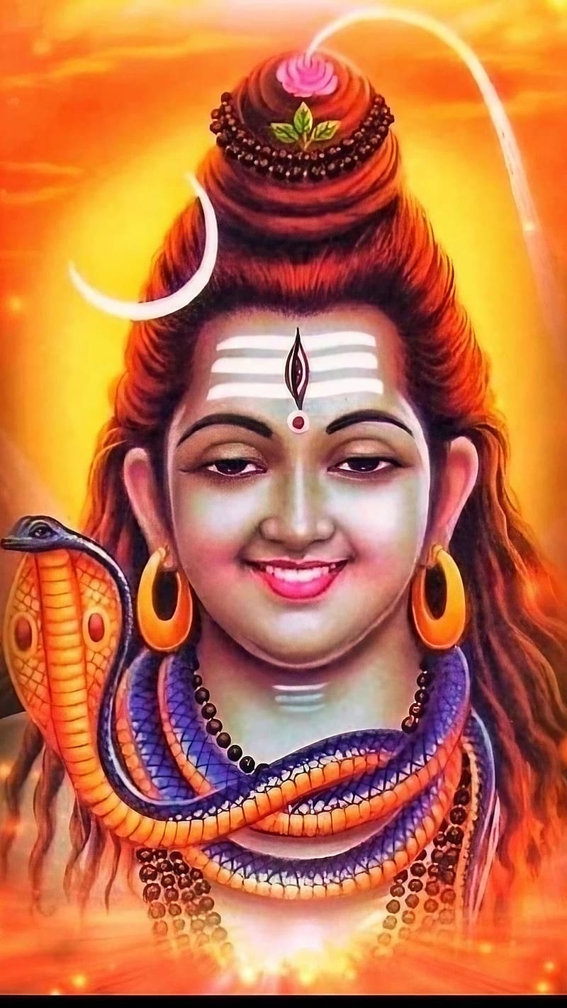 Shiva , Smile, lord mahadev smile, hindu god, bhakti, devotional, HD phone wallpaper