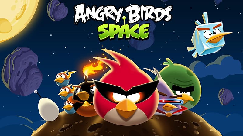 Angry Birds, Video Game, Angry Birds Space, HD wallpaper | Peakpx