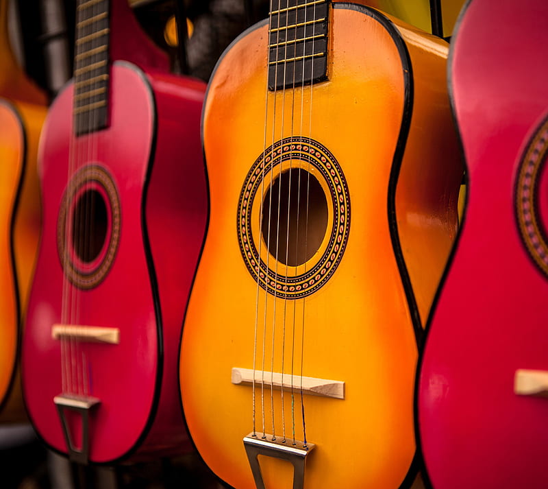 Acoustic Guitars, music, HD wallpaper