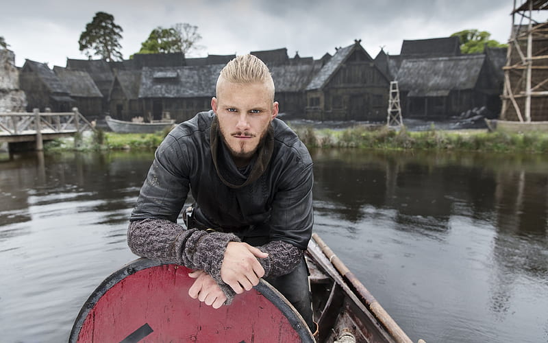 Desktop Wallpapers Vikings (TV series) Men Alexander Ludwig Movies