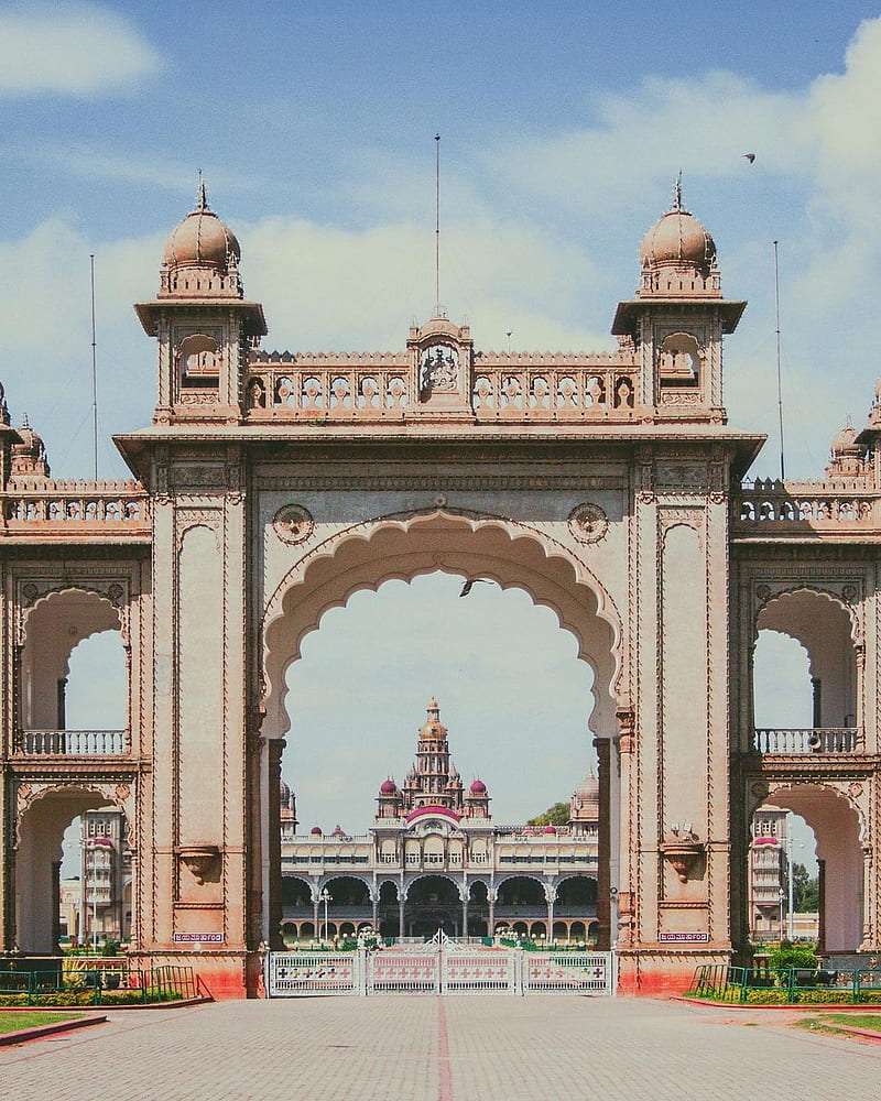 Mysore Palace. Accidentally Wes Anderson, HD phone wallpaper