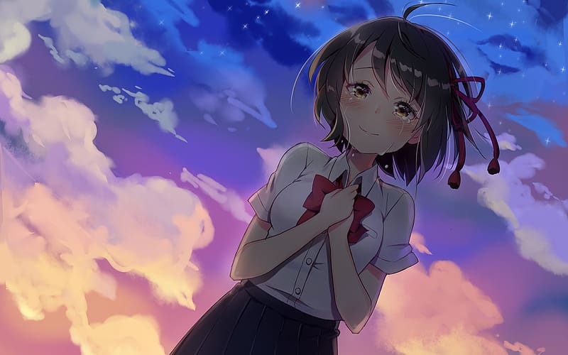 Kimi No Na Wa Mitsuha Miyamizu Wallpaper - Resolution:1920x1080 -  ID:1041049 - wallha.com