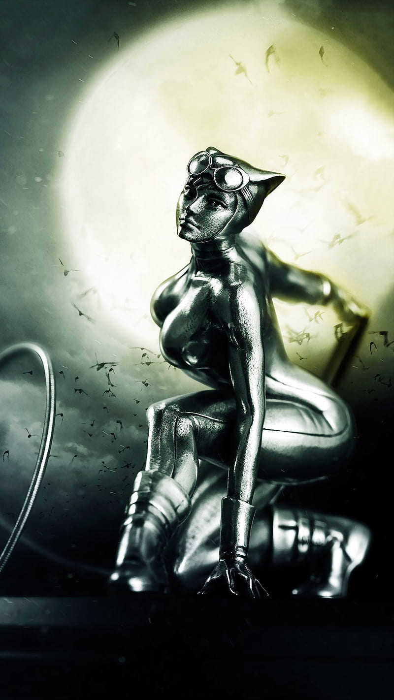 Catwoman, alien, mortal, scorpion, scorpions, smite, theme, guerra, woman, wonder, zero, HD phone wallpaper