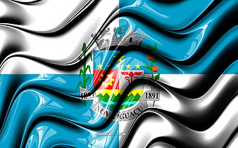 Foz do Iguacu Flag Cities of Brazil, South America, Flag of Foz do ...