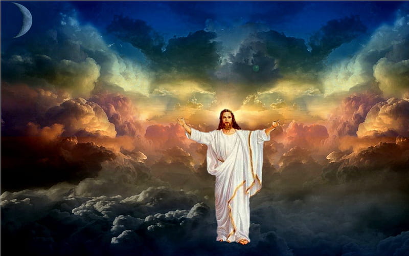 Jesus In Heaven Wallpaper Hd