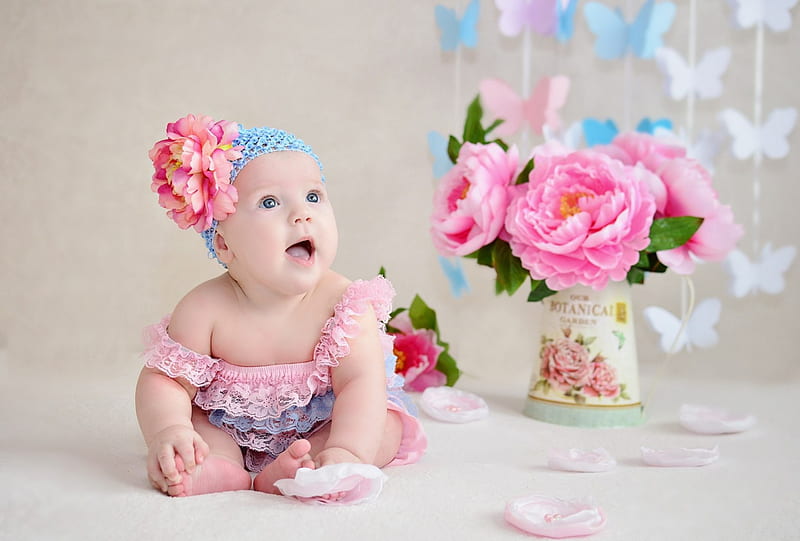 Pretty Pure Love Newborn Adorable Baby Sweet Cute Girl Little Hd Wallpaper Peakpx - Cute New Born Baby Girl Hd Wallpaper