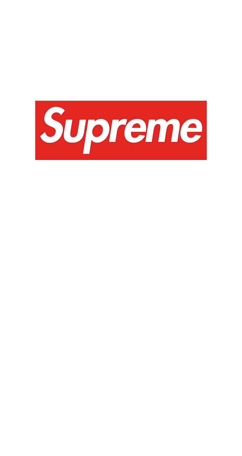 SUPREME, white, HD phone wallpaper | Peakpx