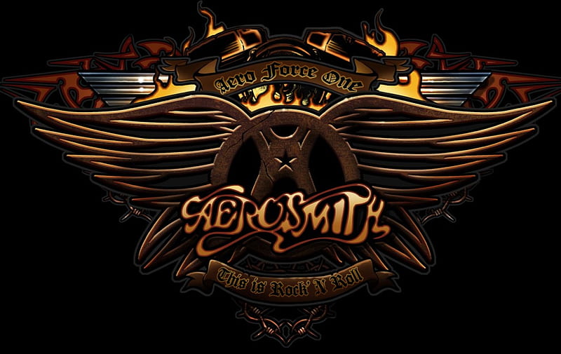 Aerosmith Logo, steven tyler, joe perry, aerosmith, HD wallpaper