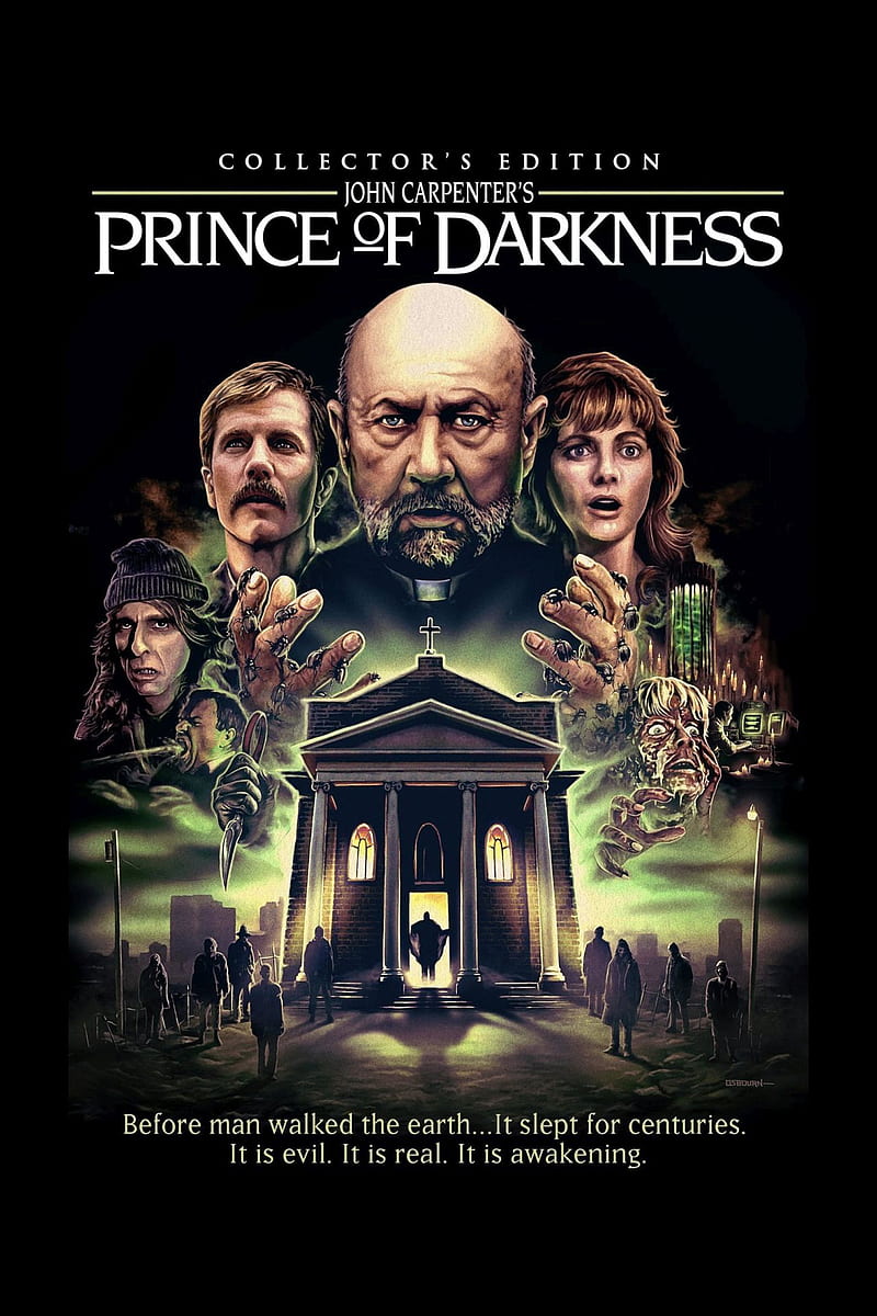 Prince of Darkness, 1987, movie, poster, horror, donald pleasence, lisa blount, jameson parker, HD phone wallpaper