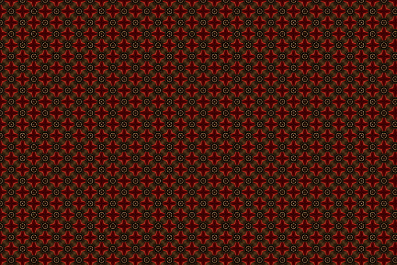 pattern, stars, circles, endless, symmetrical, HD wallpaper