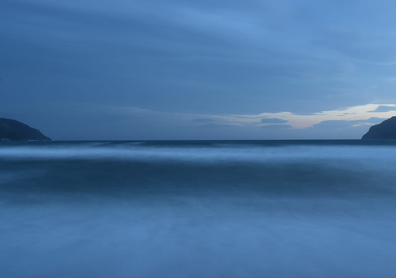 Ocean Sea Horizon , ocean, sea, horizon, nature, HD wallpaper
