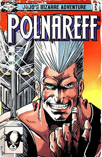 Download Jean Pierre Polnareff in Action Wallpaper